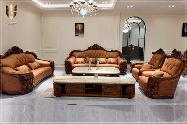 Sofa gỗ mun